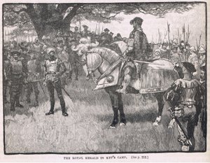 Le héraut royal dans le camp de Ket, 1549 - Henry Marriott Paget
